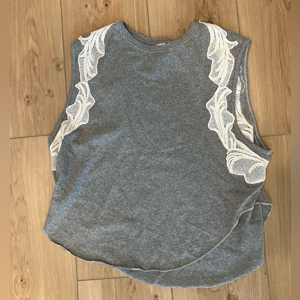 Free People - Lacey side muscle tee
